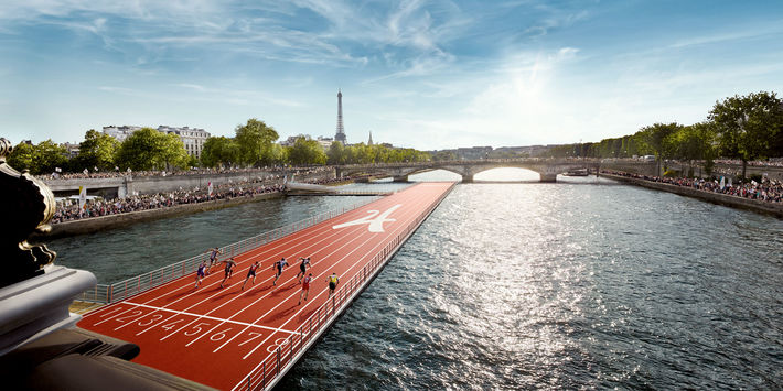 piste d'athlétisme Seine