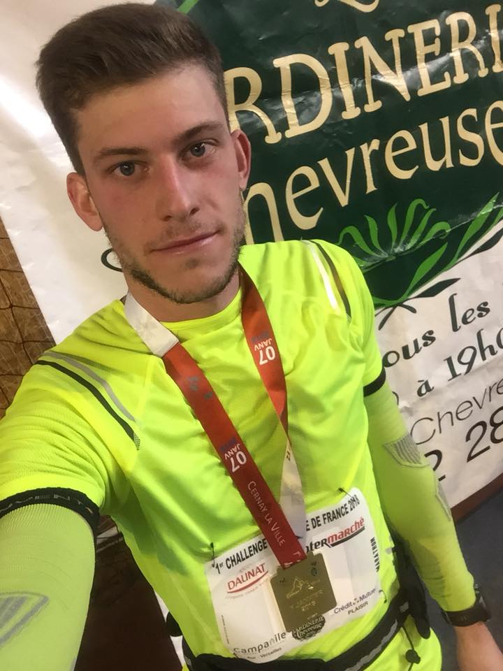 Antonin finisher de son marathon