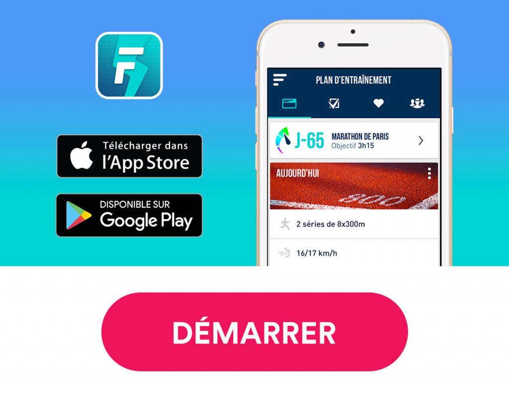 Plan entraînement 10km 45 minutes - 8 semaines 4 séances